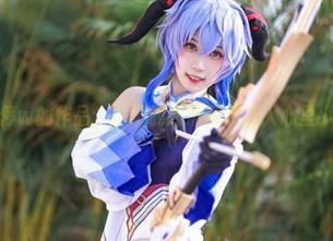 流年不停w的作品，甘雨的高清写真让人心里小鹿乱撞