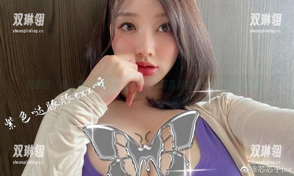 微密圈 - 哇，紫色哒豚豚，户外私房写真真的是对抗气候的勇者！