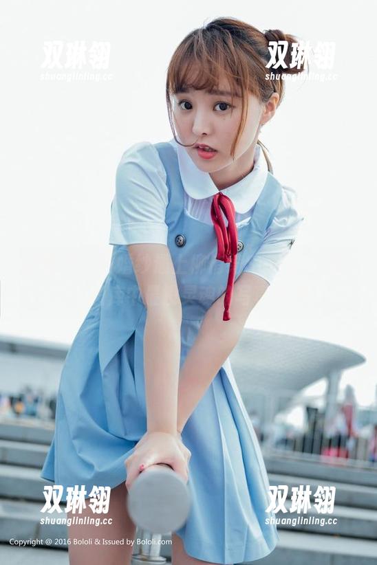 菠萝社 - 当婚纱遇上柳侑绮Sevenbaby—图库中最没灵魂的写真大赏